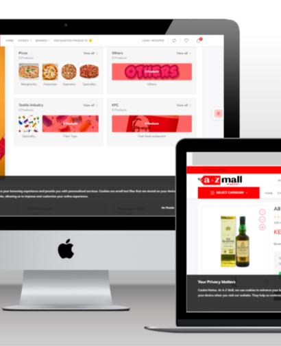 Website and App For a-zmall 7 Website and App For a-zmall