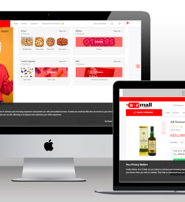 Where convenience meets variety. Welcome to A-Z Mall, your ultimate shopping destination! Established with a commitment to providing a seamless shopping experience, A-Z Mall offers a wide range of products and services. Whether you’re looking for groceries, household essentials, electronics, fashion, or more, you’ll find it here. Our user-friendly platform ensures easy navigation, secure transactions, and timely deliveries. Shop with confidence at A-Z Mall and enjoy the convenience of online shopping delivered right to your doorstep!