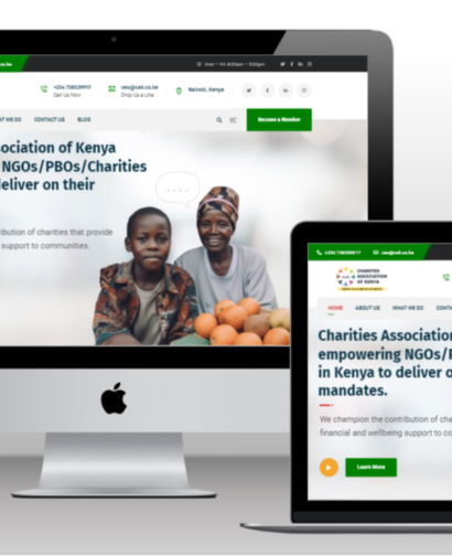 Website for Charities Association of Kenya 5 Website for Charities Association of Kenya