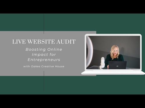Live Website Audit: Boosting Online Impact for Entrepreneurs – David Esabwa