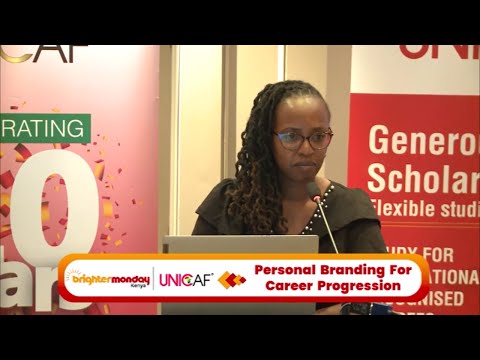 UNICAFxBrighterMonday Open day – Discover The Power Of Personal Branding – David Esabwa