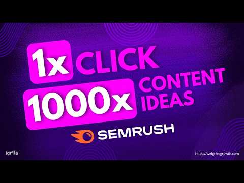 Find THOUSANDS of Content Ideas FAST – in 5 Min (& 1 Click) – David Esabwa