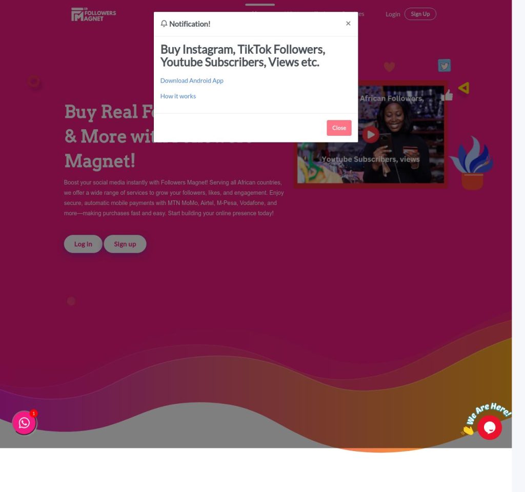 Top 5 Trusted Platforms to Buy Instagram Followers in Kenya 5 FollowersMagnet.com - Professional platform to buy Instagram followers in Kenya, offering advanced targeting, quality assurance, fast delivery, and engagement boosting services.
