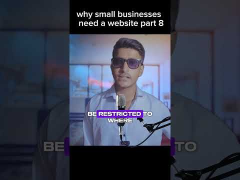 Why small businesses need a website part 8 – David Esabwa