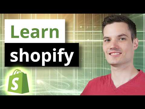 How to Use Shopify for Beginners – Crash Course Tutorial 2024 – David Esabwa