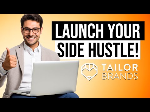 How Tailor Brands Can Help You Launch Your Side Hustle in 2025! (Tailor Brands Review) – David Esabwa