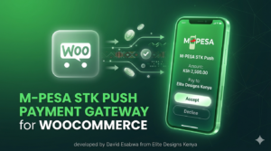 M-Pesa WooCommerce plugin, M-Pesa STK Push WooCommerce, Safaricom Daraja API plugin, M-Pesa payment gateway WordPress, WooCommerce M-Pesa integration, Kenyan payment gateway WooCommerce, M-Pesa checkout plugin.